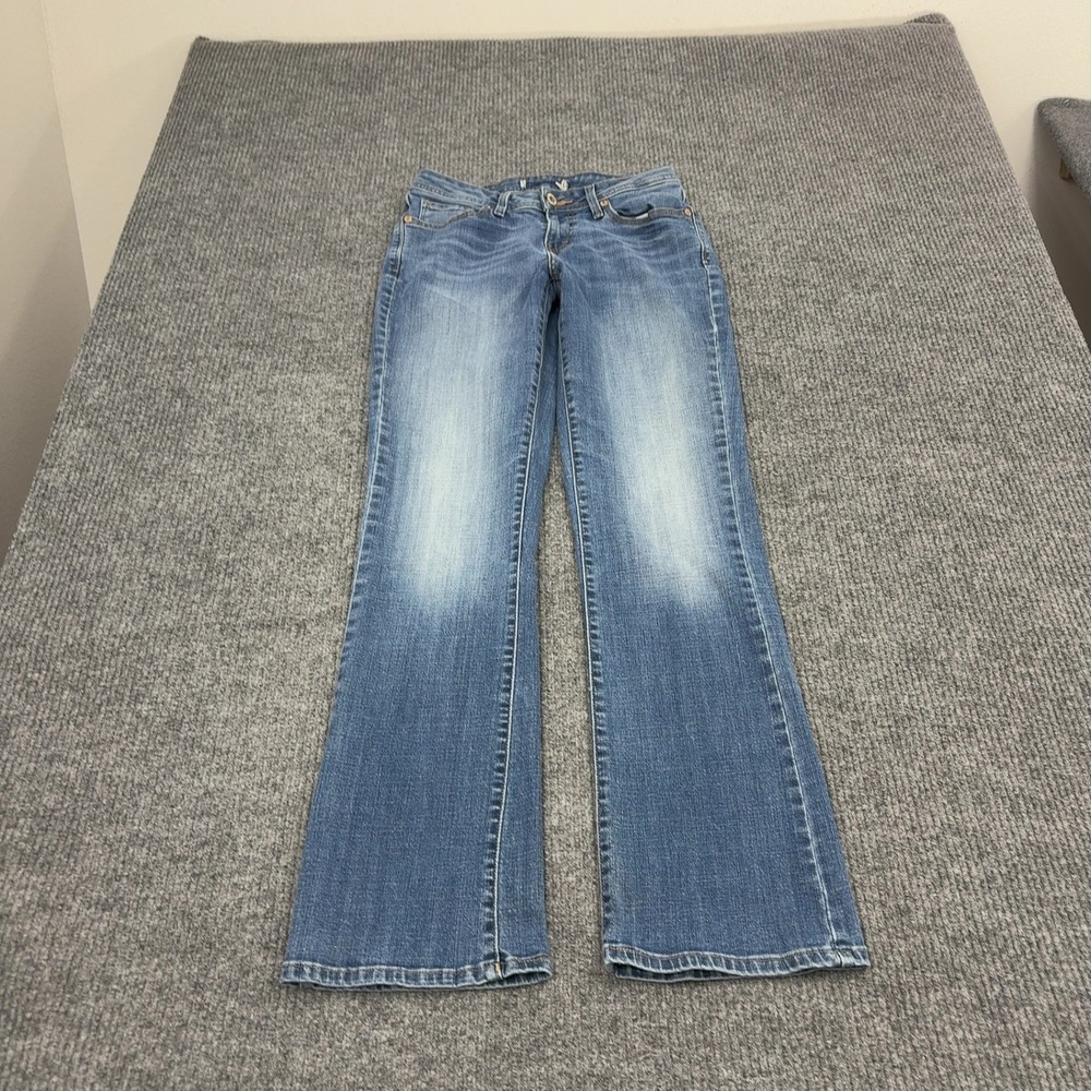 Levis Jeans Womens 31 Blue Cotton Polyester Bootcut Casual Classic Denim